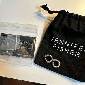 jennifer fisher mini hoops (lilly huggies)